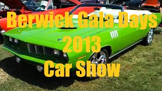 preview picture of video '2013 Berwick Gala days car show'