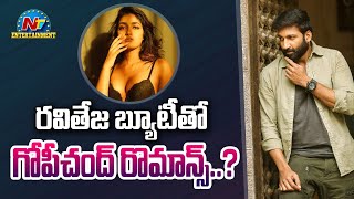 రవితేజ బ్యూటీతో గోపీచంద్ రొమాన్స్..? | NTV Entertainment video