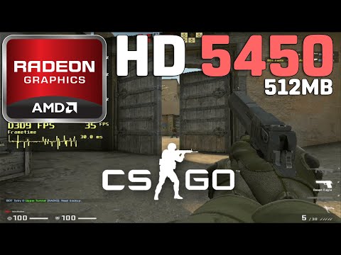 Counter-Strike: Global Offensive (CSGO) | Radeon HD 5450 512MB | Windows 11 + NimeZ Modded Drivers