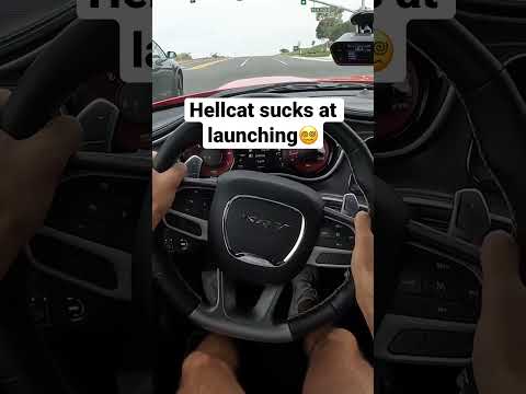 Dodge Challenger SRT Jailbreak POV Launch #shorts #hellcat