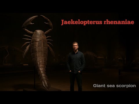 Jaekelopterus Rhenaniae (extinct giant aquatic arthropods)