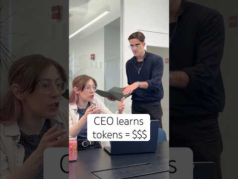 CEO finds out tokens cost money