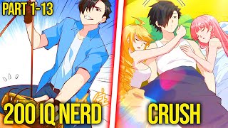 Survival Nerd Is Trapped On A Deserted İsland With Beautiful Girls Part 1-13 | Manhwa Recap