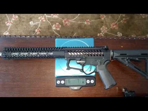 F1 firearms skeletonized lightweight ar15 vs my stagarms weigh-in
