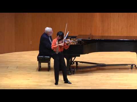 Kevin Zhu Performs Sarasate's 