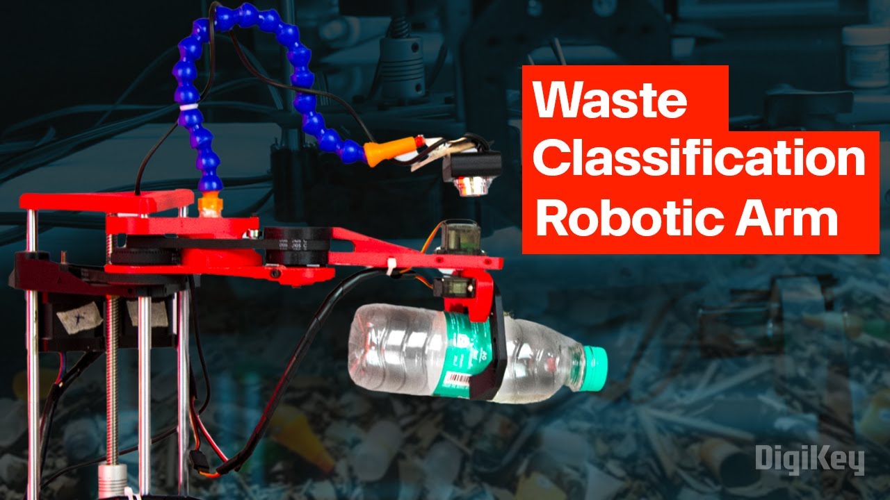 How to do Waste Classification using Machine Learning and Robotic Arm