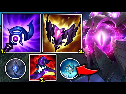 VELKOZ TOP BUT EVERY LASER = INSTANT FREE KILL (HILARIOUS) - S13 Velkoz TOP Gameplay Guide