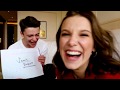 Millie Bobby Brown BFF Challenge STRANGER THINGS