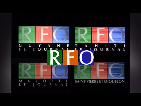 RFO Le Journal - Compilation du 1990-1992 Génériques JT | 1990-1992 Intros Compilation