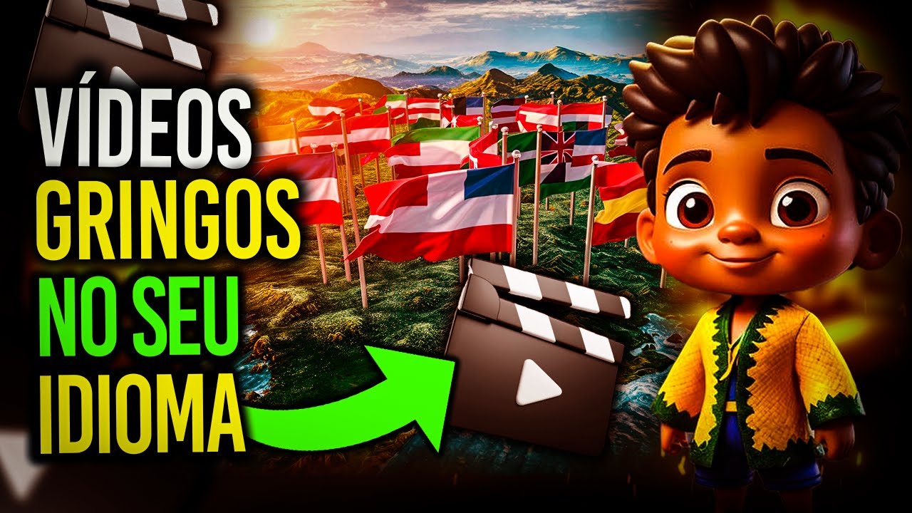 NOVA IA - QUE TRADUZ VÍDEOS GRINGOS E VAI FAZER VOCÊ GANHAR MUITO DINHEIRO NO YOUTUBE.