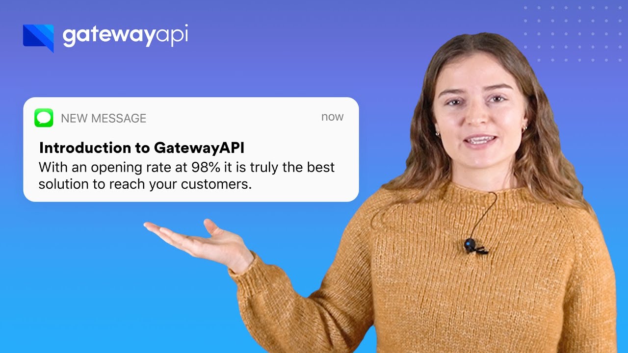Introduction to GatewayAPI - A rock-solid SMS gateway