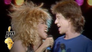 Mick Jagger / Tina Turner - State Of Shock / It&#39;s Only Rock &#39;n&#39; Roll (Live Aid 1985)