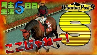 【ウィニングポスト9】馬好き小僧の馬主生活5日目