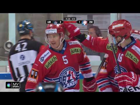 SCRJ Lakers - ZSC Lions 4-1 (1-1; 1-0; 2-0)