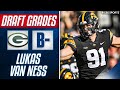 Packers Take STRONG Edge Rusher Lukas Van Ness With 13th Overall Pick I CBS Sports