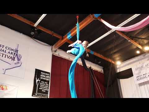 2018 West Coast Aerial Arts Festival - Tissu/Silks Amateur (7 – 12 yrs)