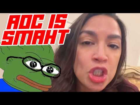 AOC Crashes Out on Critics Saying She's Dumb During Drunk Live Stream