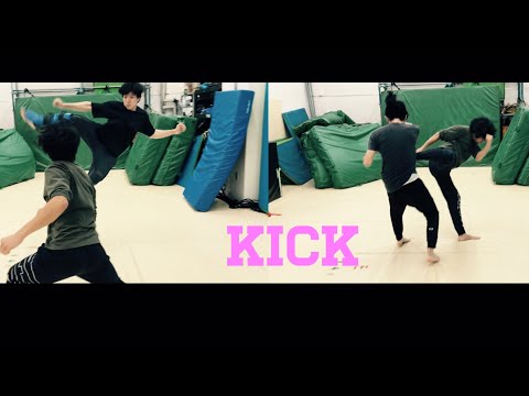 Kicking Hard. Kicking Flashy