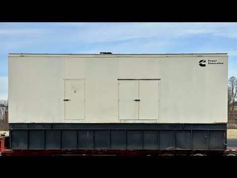 Cummins DQGAB 1500 kW diesel generator QSK50-G4 EPA Tier 2 engine, 770 Hrs, Yr 2011 - CSDG # 4600