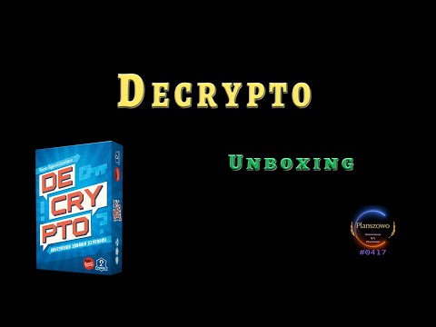 Decrypto - Unboxing