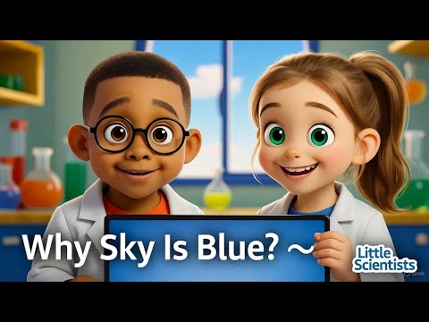 Title: “Why Sky Is Blue? 🌤 | Simple Science for Curious Kids”