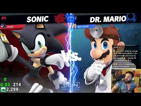 JaZar (Dr. Mario) vs Sonix (Sonic) - Coinbox 71 | 03 Aug '23