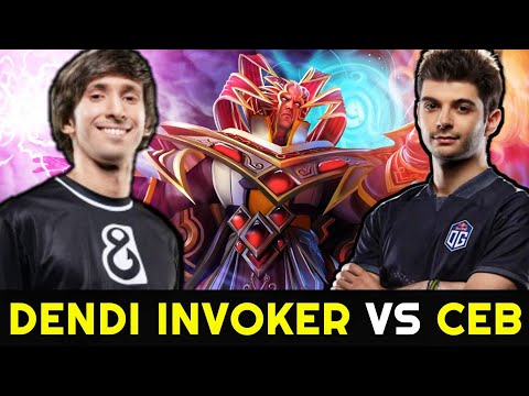 DENDI Invoker vs CEB Death Prophet - Insane Battle of Immortal Player 7.25 Dota 2