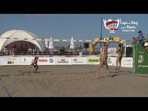 ¡Grandísimo punto de Nuria Bouza y Erika Kliokmanaite!