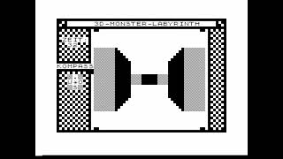 3D Monster Labyrinth for the ZX81