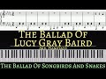 The Ballad of Lucy Gray Baird - The Hunger Games: The Ballad of Songbirds & Snakes | Piano cover