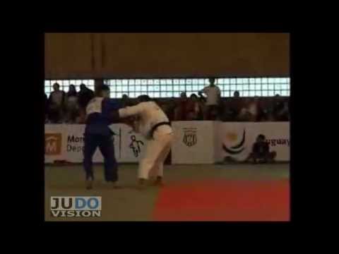 Judo Pan American Open Montevideo 2013: Daniel SANTOS (BRA) - Lewis KEEBLE (GBR) Bronze [-66kg]