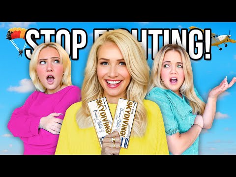 MY DAUGHTERS are in A HUGE FiGHT!! 😠 *I HAVE an iDEA* 👀 ✈️