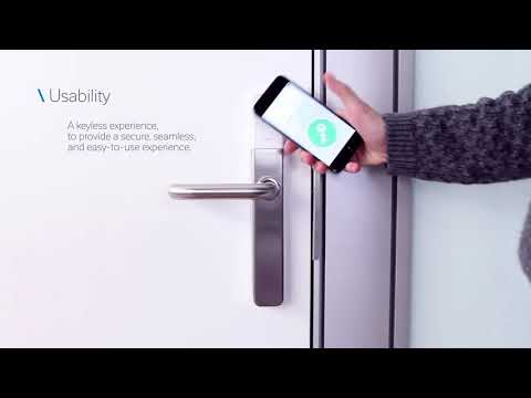 Poignée de porte connectée - XS4 One SALTO