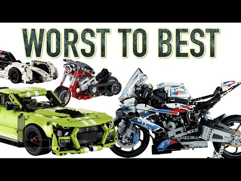 Every LEGO Technic Winter 2022 Set Ranked