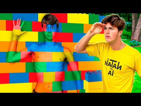 NOVO ESCONDE ESCONDE EXTREMO DE CAMUFLAGEM!