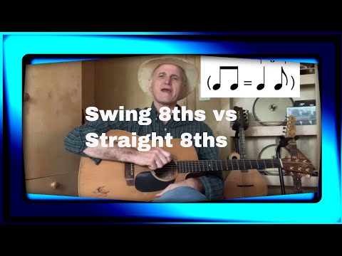 Straight 8th vs Swing 8th Notes