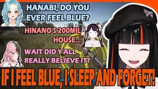 Hanabi and the girls discuss emotions + Hinano's 200mil house [VSPO! ENG SUB][CHOYA HANABI]