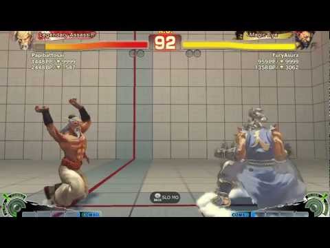 SSFIV (Papibattosai)Gen vs Akuma(FuryAsura)