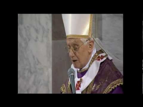 Homilía del Papa en el Miércoles de ceniza (22 de febrero de 2012)