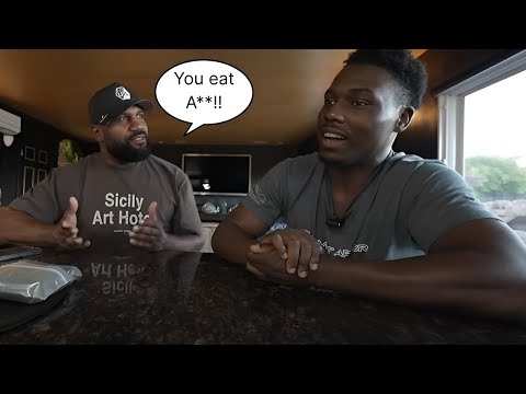 RAMPAGE JACKSON & his son being HILARIOUS for NEARLY 10 minutes...(Its time for PART 3)