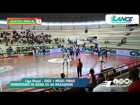 RESUMO LIGA MOZAL MEIAS FINAIS FERROVIÁRIO DA BEIRA 85   60 MAXAQUENE