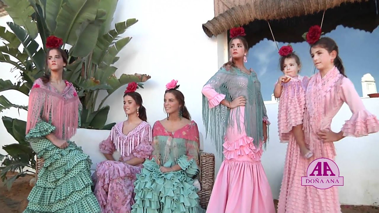 Trajes de Flamenca Doña Ana
