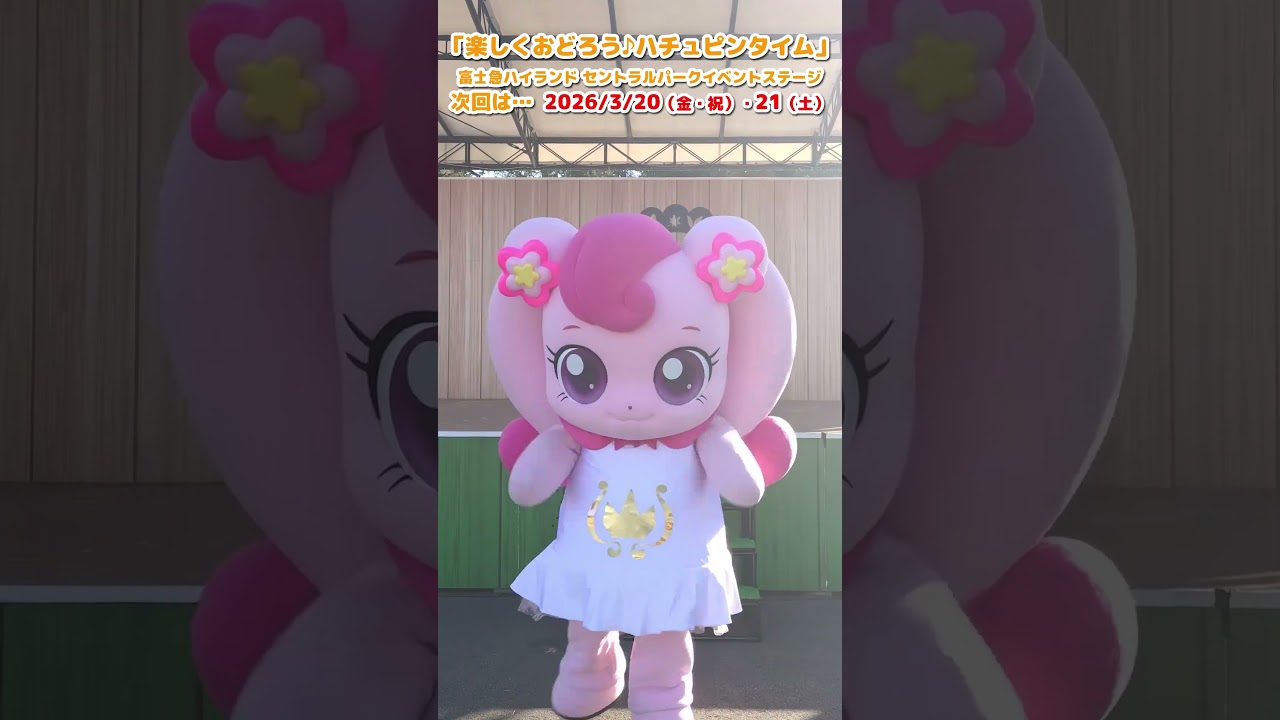 富士急ハイランドにハチュピンがやってくる！