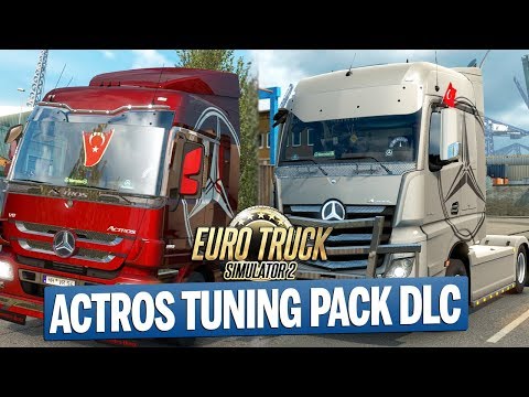 MERSOLAR YENİLENDİ! ETS 2 - Actros Tuning Pack DLC Çıktı