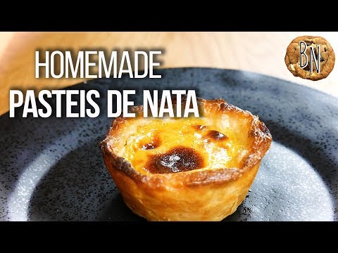 Pasteis de Nata | Portuguese Custard Tarts