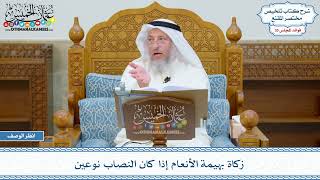 1849 - زكاة بهيمة الأنعام إذا كان النصاب نوعين - عثمان الخميس