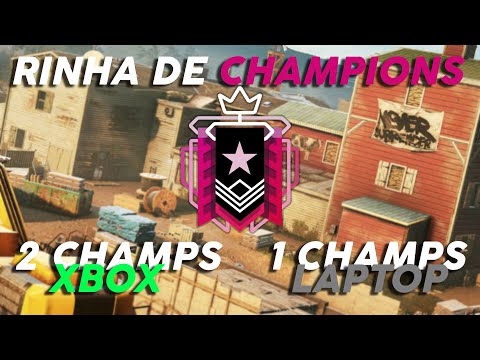 Chamei 2 CHAMPIONS de console para jogar contra 1 CHAMPION de PC! - Rainbow Six Siege