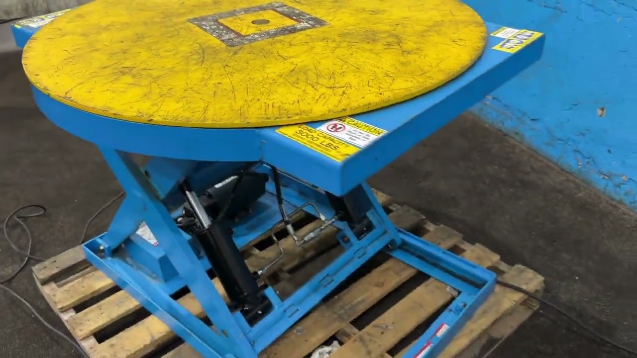 3,000 LBS RTMX-30 HYDRAULIC SCISSOR LIFT TABLE: STOCK #80823