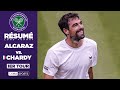Résumé Wimbledon - Carlos Alcaraz VS Jérémy Chardy : La victoire ou la retraite pour le Français !