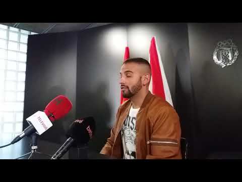 Rueda de prensa Canario C. E. L'Hospitalet  - U. E. Sant Andreu